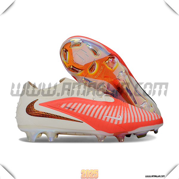 Nike Scarpe Da Calcio Phantom GX III Elite FG Beige/Arancia