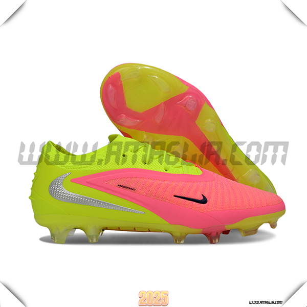Nike Scarpe Da Calcio Phantom GX III Elite FG Rosa/Verde