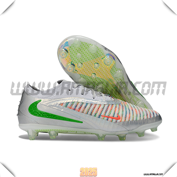 Nike Scarpe Da Calcio Phantom GX III Elite AG Grigio/Verde