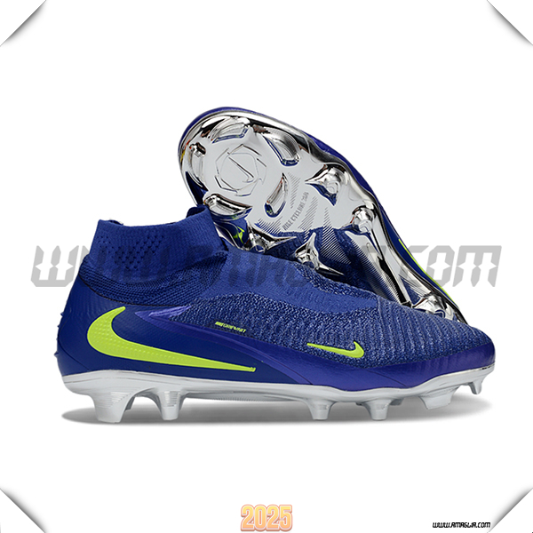Nike Scarpe Da Calcio Phantom GX III Elite FG Blu/Verde -02