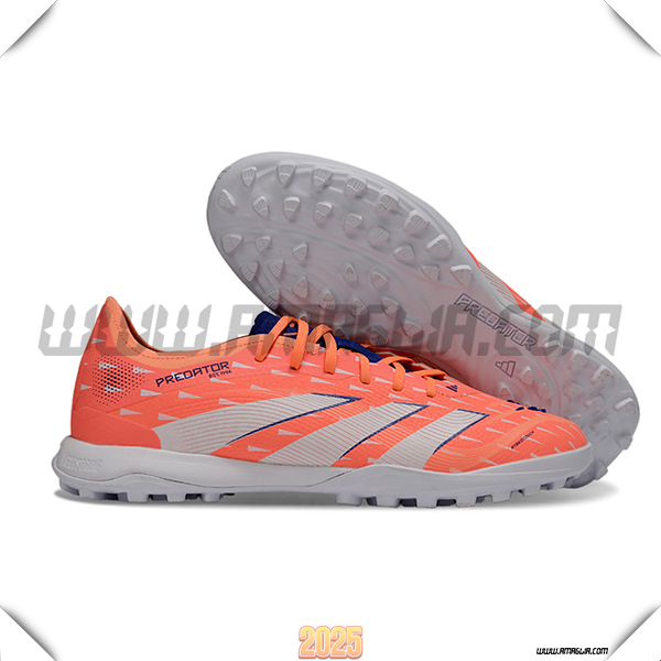Adidas Scarpe Da Calcio PREDATOR 25 ELITE TF BOOTS Arancia/Bianco/Blu