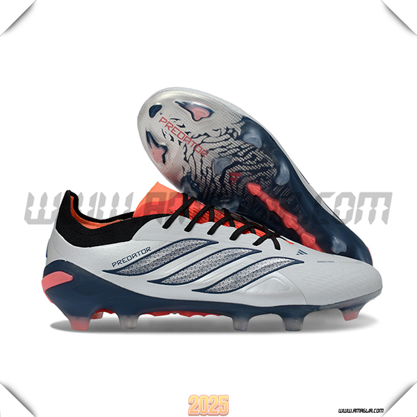 Adidas Scarpe Da Calcio 26 Predator Elite FG Grigio/Blu