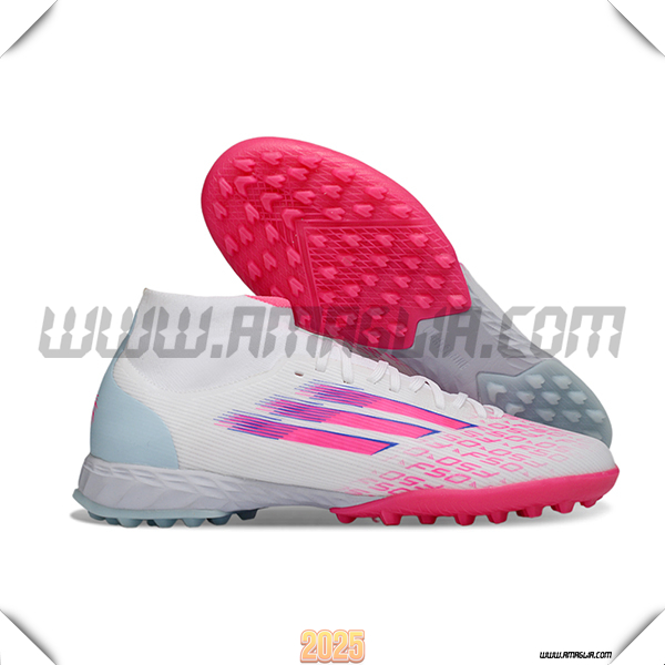 Adidas Scarpe Da Calcio F50 Sparkfusion League TF Bianco/Rosa/Blu