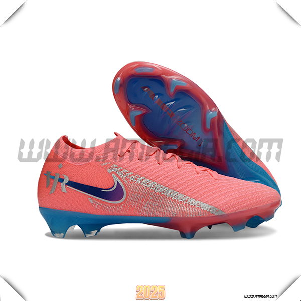 Nike Scarpe Da Calcio AIR Zoom Mercurial Vapor 16 Elite XXV FG Rosa/Blu/viola