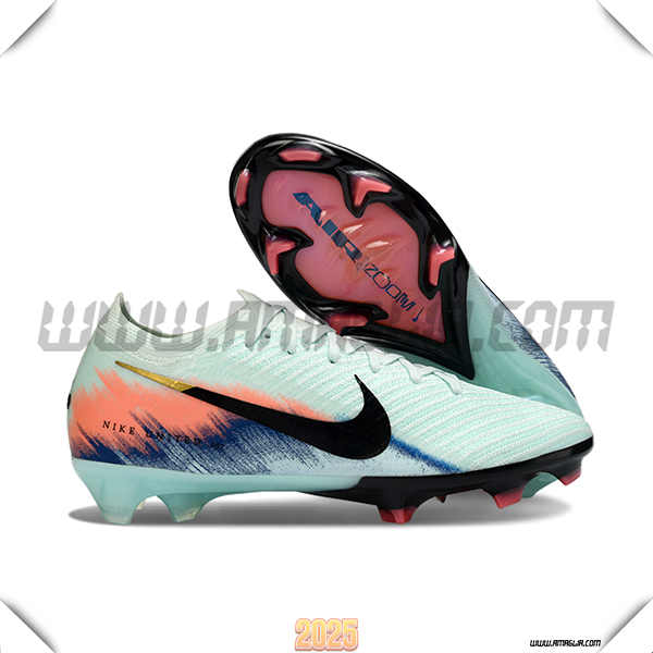 Nike Scarpe Da Calcio AIR Zoom Mercurial Vapor 16 Elite XXV FG Verde/Nero/Arancia