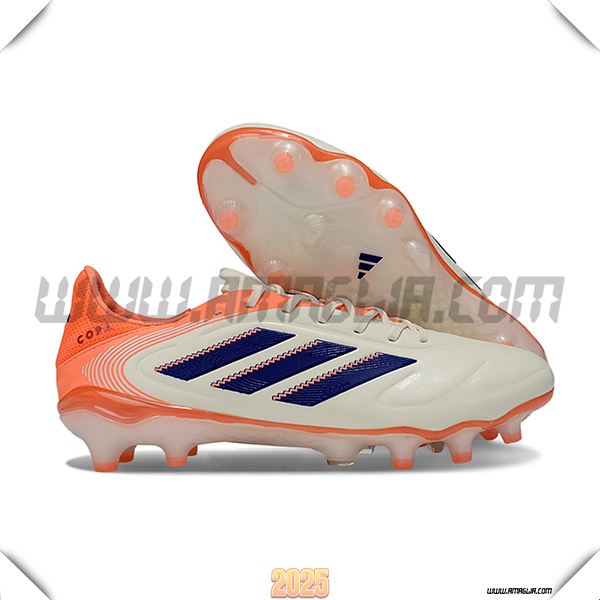 Copa Scarpe Da Calcio PURE III ELITE FG Beige/Arancia/Blu