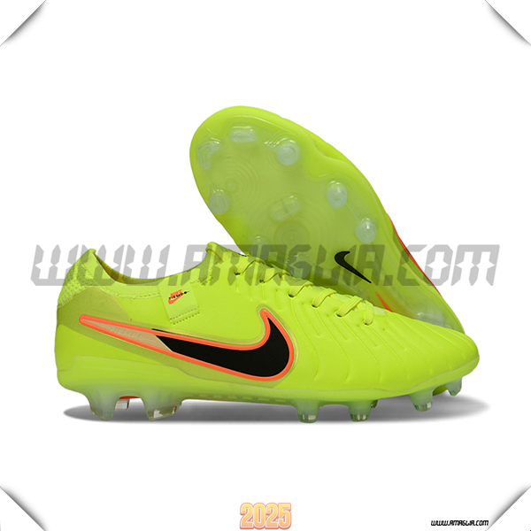 Nike Scarpe Da Calcio Tiempo Legend X Elite FG Verde/Nero