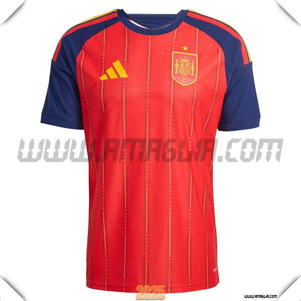 Nuovo Maglia Squadra Espagne Prima Rosso Coppa del Mondo 2026