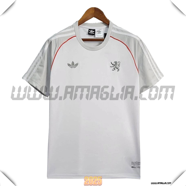 Maglia Calcio Lyon OL Edizione Speciale Bianco 2025 2026