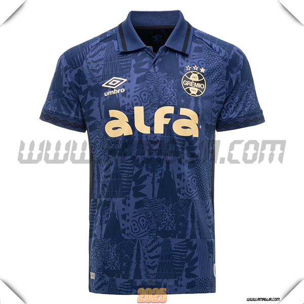 Nuovo Maglia da Gremio Terzo Blu Marino 2025 2026