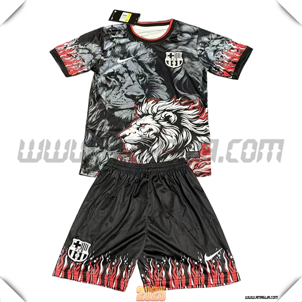Kit Maglia da FC Barcelone Bambino Edizione Speciale Nero 2025 2026