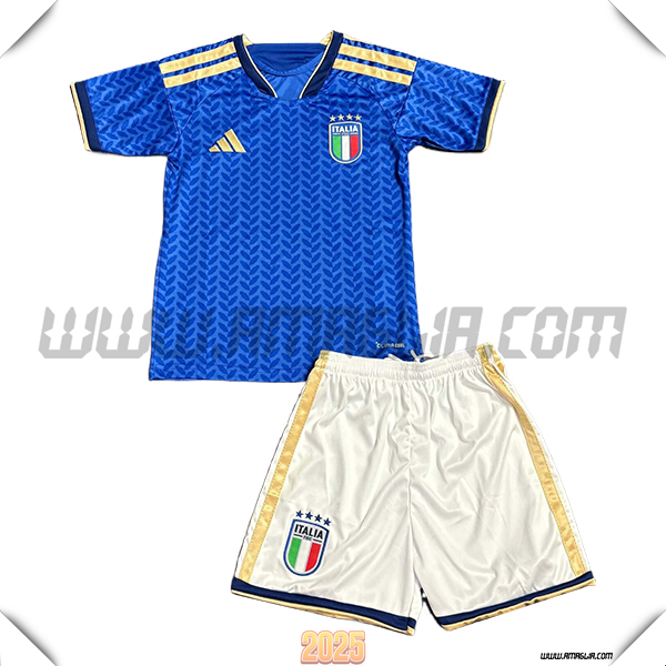 Kit Maglia da Italie Bambino Prima Blu 2026/2027