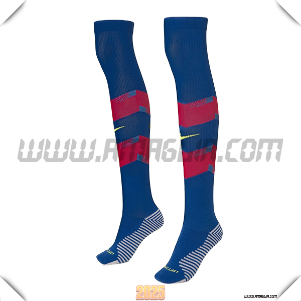 Calzini Calcio FC Barcellona Quarto Blu marino 2025 2026