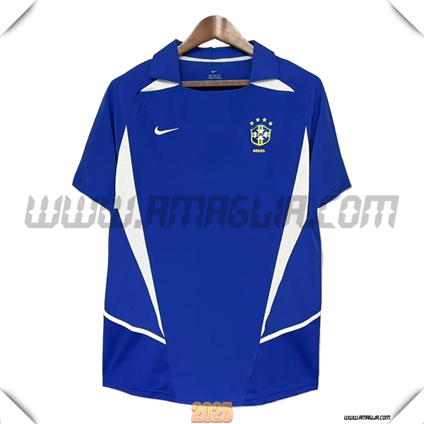 Seconda Maglia da Brasile Retro 2018 Blu