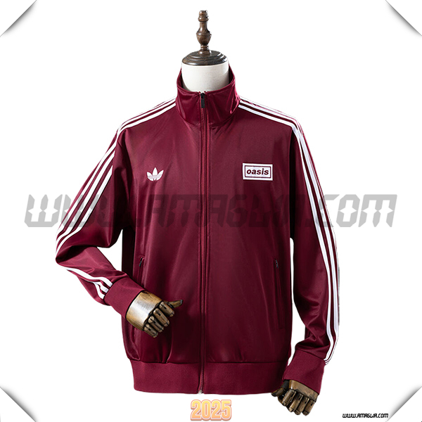 Giacca A Vento Flamengo Rosso/Bianco 2025 2026
