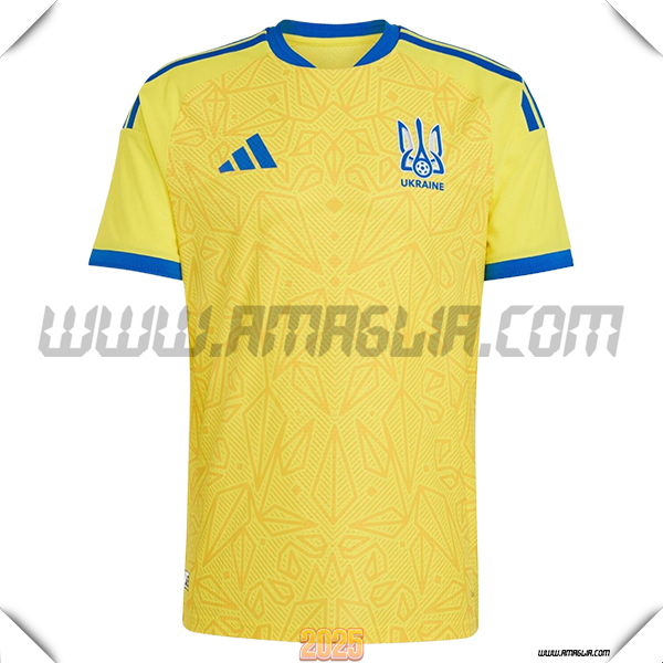 Nuovo Maglia Squadra Ukraine Prima GIALLO 2026/2027