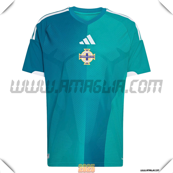 Nuovo Maglia Squadra Irlanda del Nord Prima Verde Menthe 2026/2027