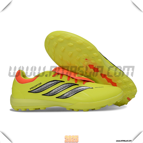 Adidas Scarpe Da Calcio PREDATOR LEAGUE FT TURF Giallo/Arancia/Grigio