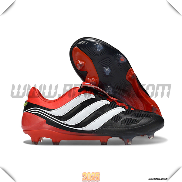 Adidas Scarpe Da Calcio Predator Precision FG Nero/Bianco/Arancia