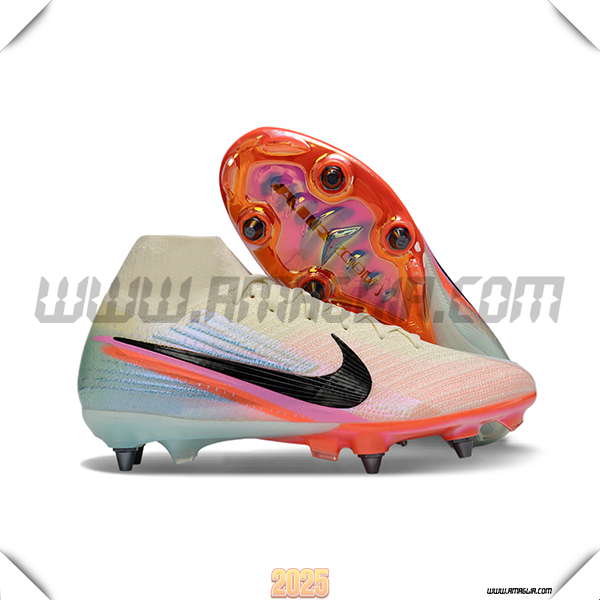 Nike Scarpe Da Calcio Air Zoom Mercurial Superfly IIX Elite SG Blu/Rosa