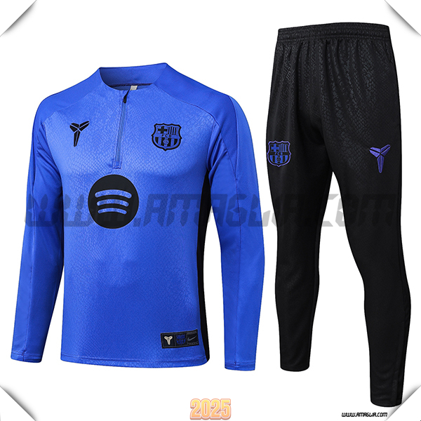 Tuta Calcio FC Barcellona viola/Nero 2025 2026 -02