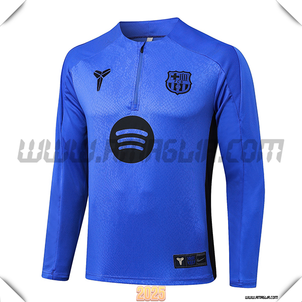 Felpa Allenamento FC Barcellona viola/Nero 2025 2026 -02