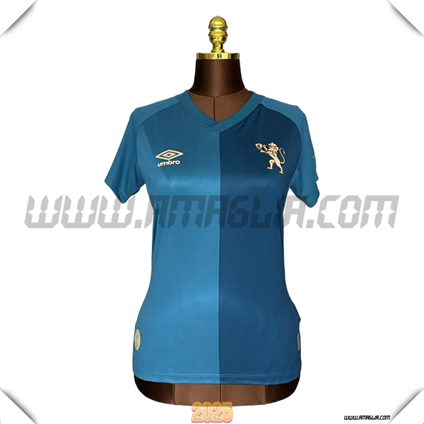 Terzo Maglia Calcio Sport Recife Donne 2025 2026 Blu