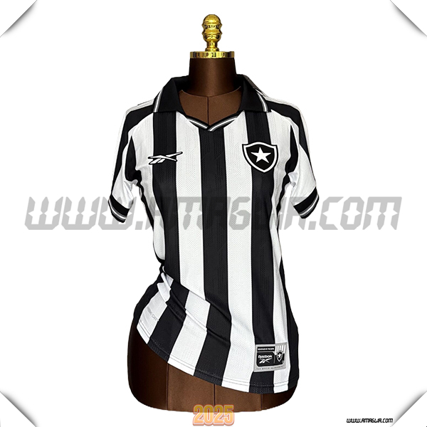 Prima Maglia Calcio Botafogo Donne 2025 2026 Bianco/Nero
