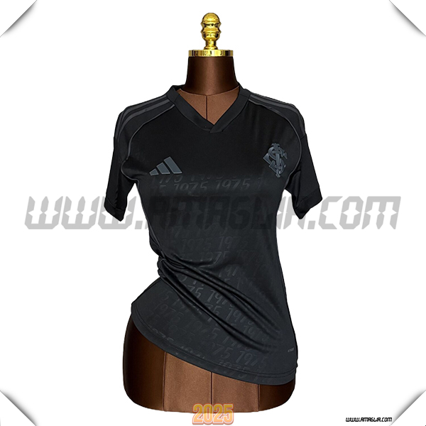 Terzo Maglia Calcio Internacional Donne 2025 2026 Nero