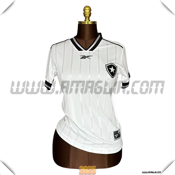 Terzo Maglia Calcio Botafogo Donne 2025 2026 Bianco