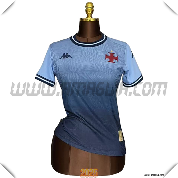 Maglia Calcio CR Vasco Da Gama Donne Edizione Speciale Blu 2025 2026