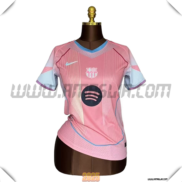 Maglia Calcio FC Barcellona Donne Edizione Speciale Rosa 2025 2026