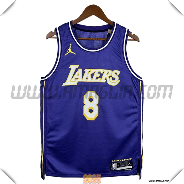 Maglia Los Angeles Lakers (BRYANT #8) 2025/26 viola