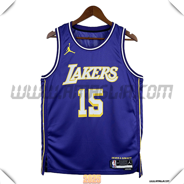 Maglia Los Angeles Lakers (REAVES #15) 2025/26 viola