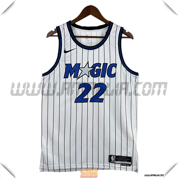 Maglia Orlando Magic (WAGNER #22) 2025/26 Bianco/Blu/Nero