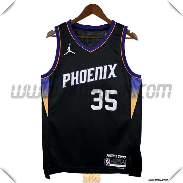 Maglia Phoenix Suns (DURANT #35) 2025/26 Nero/viola