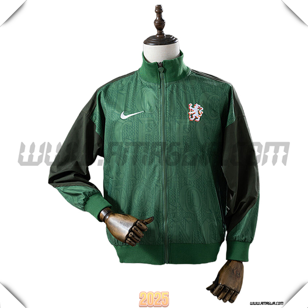 Giacca A Vento FC Chelsea Verde 2025 2026