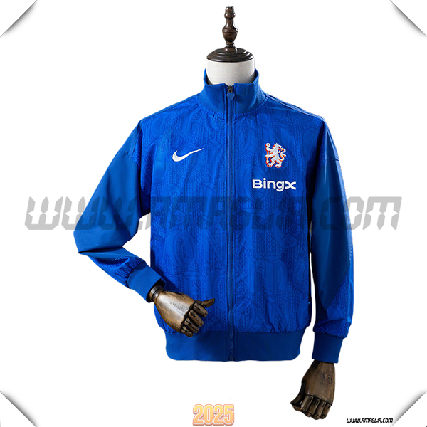 Giacca A Vento FC Chelsea Blu 2025 2026 -02