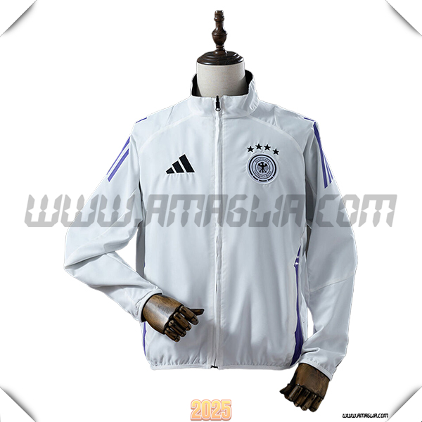 Giacca A Vento Germania Bianco/viola 2025 2026