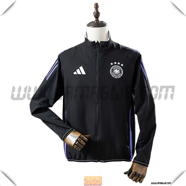 Giacca A Vento Germania Nero/viola 2025 2026