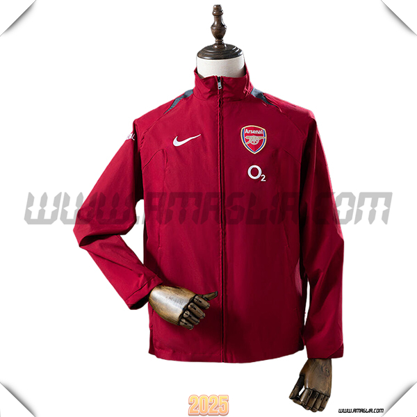 Giacca A Vento Arsenal Rosso 2025 2026