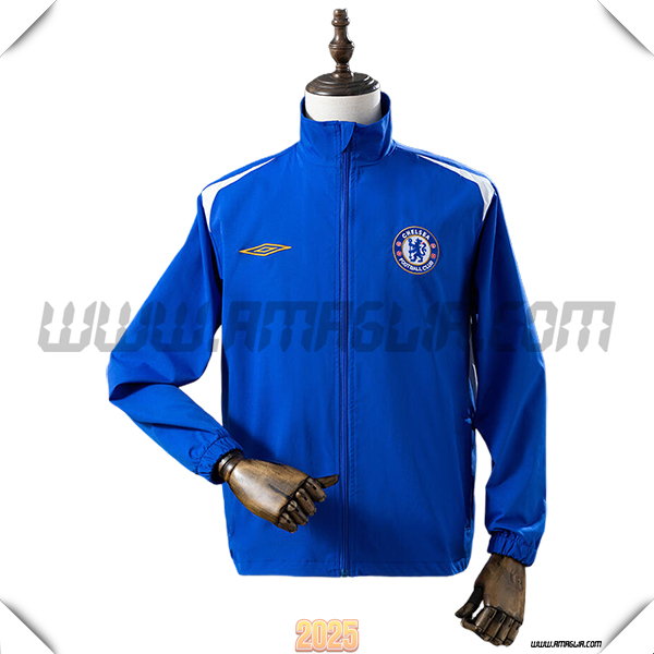 Giacca A Vento FC Chelsea Blu/Bianco 2025 2026