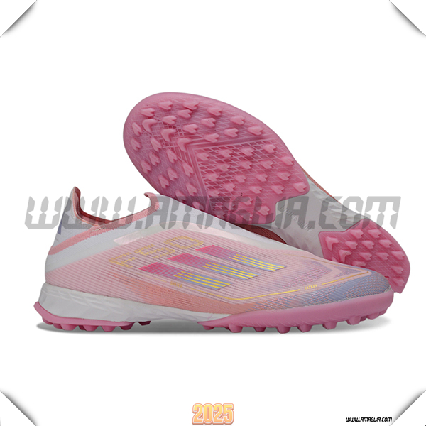 Adidas Scarpe Da Calcio F50 Pro Laceless TF Rosa