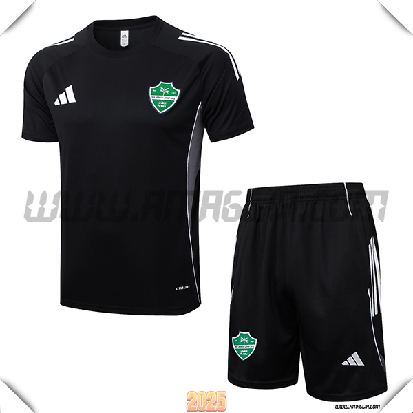 Kit Maglia Allenamento Al-Ahli Nero 2025/26
