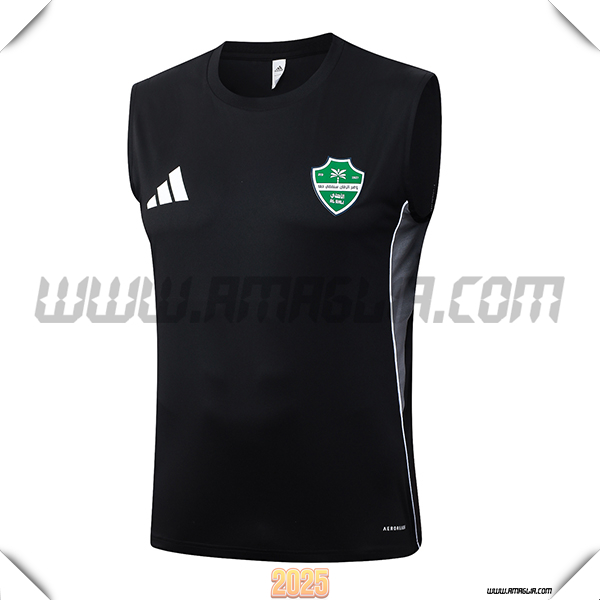 Canotta Allenamento Al-Ahli Nero 2025/26