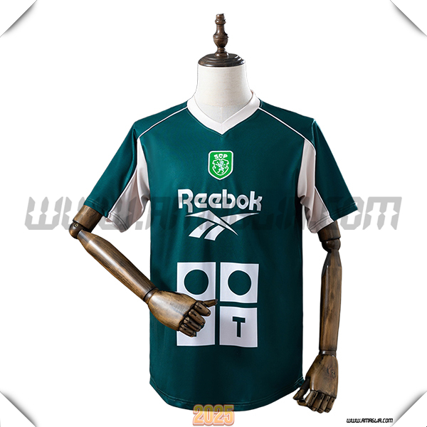 Training T-Shirt Sporting Lisbon Verde/Bianco 2025/26