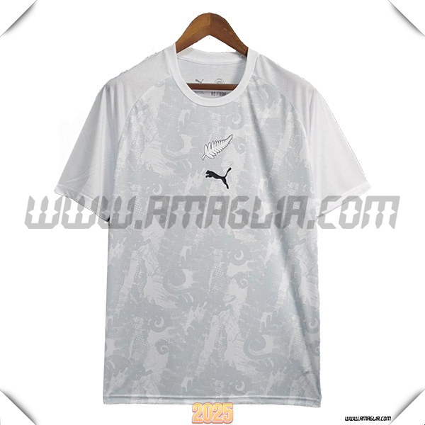 Training T-Shirt New Zealand Grigio Chiaro 2025/26