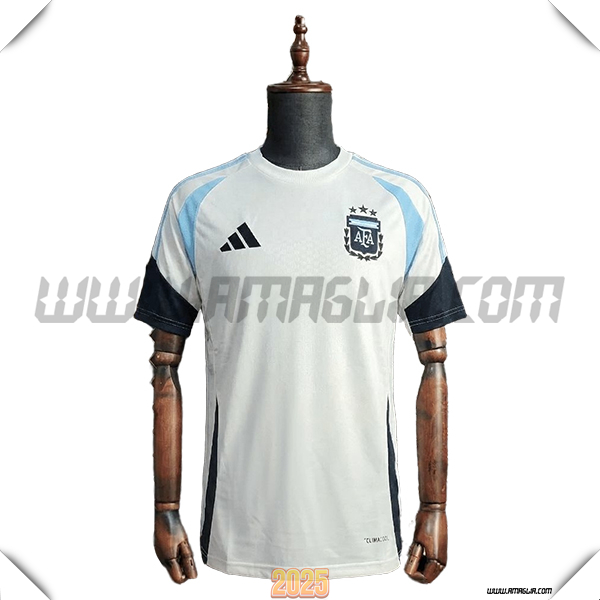 Training T-Shirt Argentina Bianco/Blu 2025/26