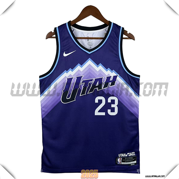 Maglia Utah Jazz (MARKKANEN #23) 2025/26 viola