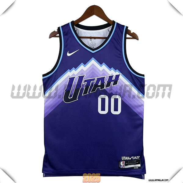 Maglia Utah Jazz (MARKKANEN #00) 2025/26 viola